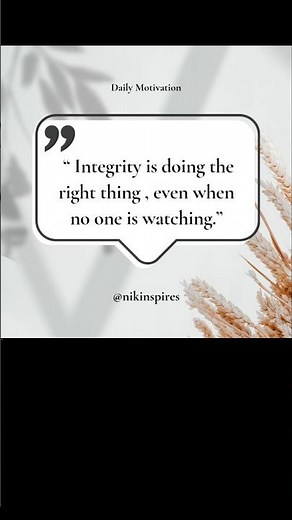 🔥 Success Begins With Integrity | Best Motivational Quotes Shorts #Inspiration #motivation #quotes