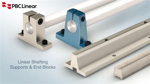 Linear Shafting Support Rails and End Blocks | Robert Schroeder