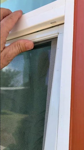 How to install window screen with leaf springs; Pro Tips #howto #diy #home #learn