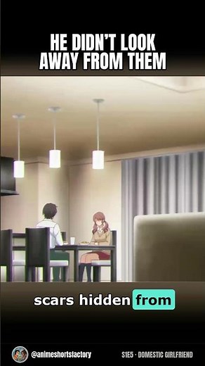 He's the First One Who Didn't Look Away 💔 #anime #animeedit