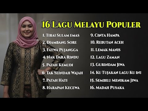 16 Lagu Melayu Populer Nonstop - Cover Lagu Melayu - Voxaura