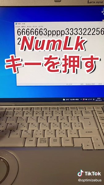 キーボードが打てない！Numロックの外し方 Windows10パソコン