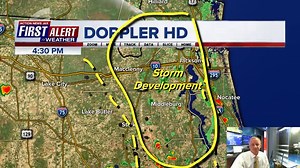 3.1K views · 22 reactions | Quick First Alert Weather Update: Late day storms starting to fire & will continue into the evening for some areas | Action News Jax | Facebook