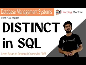 DISTINCT in SQL || Lesson 70 || DBMS || Learning Monkey ||