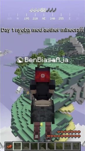 Day 1 nyoba mod aether #gaming #games #minecraft