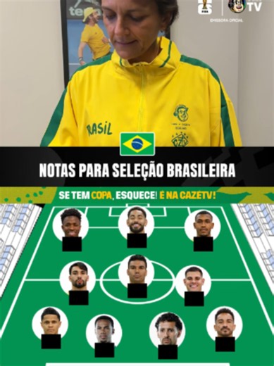 Notas dos jogadores do Brasil contra a Escócia: avaliação completa