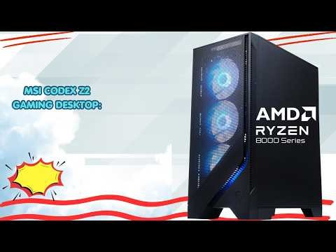 ✨ Prime Deal !Budget Meets Performance — MSI Codex Z2 Gaming Desktop — Review