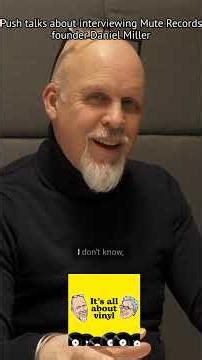 The fascinating story of Mute Records' Daniel Miller #podcast #interview