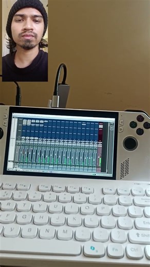 Making Billboard HITS On a Handheld PC !! Avid Pro Tools on a ROG ALLY !!