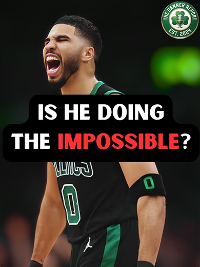 Is Tatum's comeback an impossible feat? #thebannerreport #nba #basketball #celtics #jaylenbrown #tatum #bostonceltics
