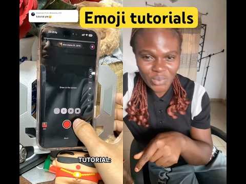 Emoji tutorial watch and learn