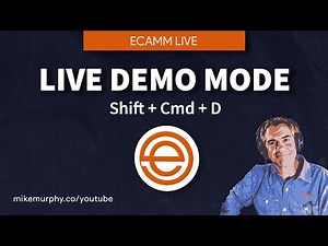 Ecamm Live: How To Enable Live Demo Mode