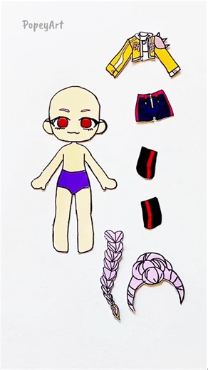 KPop Rumi Magic Sticker Game 😍 Easy Sticker & Paper Crafts Puzzle #kpopdemonhunter #kpopdemonhunters