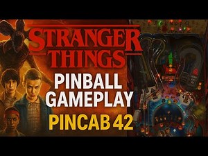 👁️ Stranger Things 4K 144Hz – Pincab 42" PuP-Pack VF, LEDs & SSFV2 ! 🌌