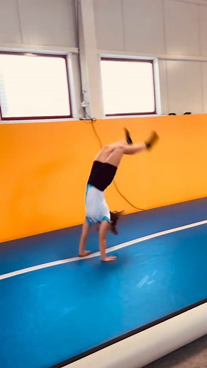 5.6K views · 19 reactions | Look at this powerhouse!  Curious which AirTrack is best for you? Find out through the link in our bio!  #AirTrackFactory #gymnasticslife #tumbling #cheer #gymnastics #flipping #acro #turnen #gymnast | AirTrack Factory | Facebook