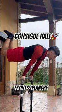 Do this to master the progression from half planche to half front lever.