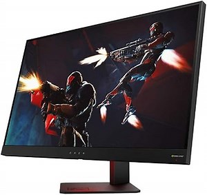HP Omen 27i 2K Gaming Monitor - 27 Zoll Bildschirm, QHD IPS Display, 165Hz, Adaptive Sync, HDMI, DisplayPort, 3xUSB, 1ms Reaktionszeit, höhenverstellbar, Ambient RGB, schwarz Refreshrate 165 Hz