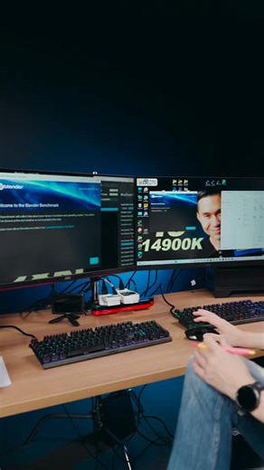 7.3K views · 45 reactions | Intel Core Ultra - Blender benchmark | iHAVECPU | Facebook