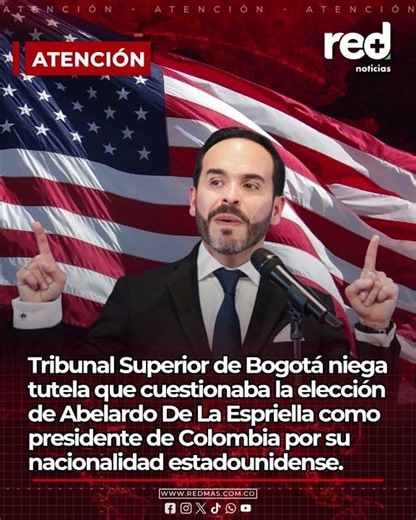 Decisión del Tribunal cambia el panorama político en Colombia frente a ciudadanía de Abelardo