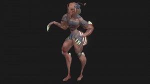 Franck the Alien - 3D model by Dayckan