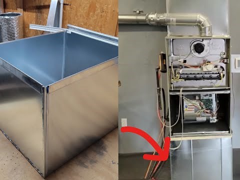 How to completely assemble a Vertical Plenum Box for HVAC