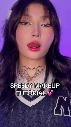 Tried this trend out! ✨ #makeuptutorial #douyinmakeup #asianmakeup #makeup