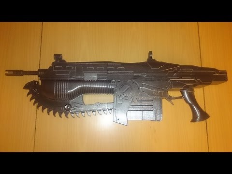 3D Printing Lancer from Gears of War!