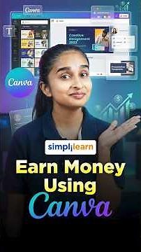 How To Earn Money Using Canva In 2026 | Passive Income Ideas With Canva | #Shorts | #Simplilearn