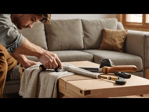 Witness a Sofa Built in 60 Seconds – Fastest Production Ever!
