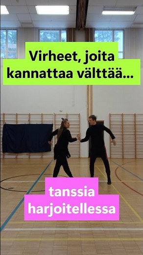 Tanssivirheet, jotka kannattaa välttää 💃🕺 | Vinkit aloittelijoille #shorts