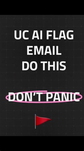 UC PIQ email - what it means and what to do.🎓 #UCAdmissions #collegeapplications #PIQ #educationtok #classof2026