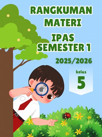 Rangkuman Materi IPAS Kelas 5 Semester 1 Kurikulum Merdeka