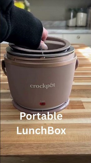 Crock-Pot Electric Lunch Box | Best Portable Food Warmer for Hot Meals! #youtubeshorts #kitchen