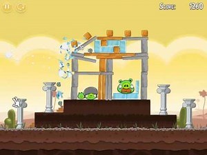 Angry Birds Gameplay #3 Poached Eggs Level 3/1-21