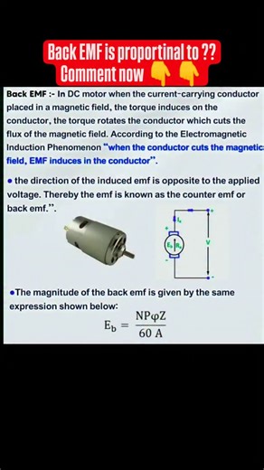 21 reactions | Back Emf #backemf #electricmotor #motor #motoremf #electricengg #electricalmotor #motors #emf #generatedemf #electrician | ielectricman Bhrugesh | Facebook