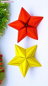 53K views · 680 reactions | Christmas Paper Star Making Easy Ideas #ChristmasStar #ChristmasCrafts #Christmas #Star #PaperCrafts | Entertaining Arts | Facebook