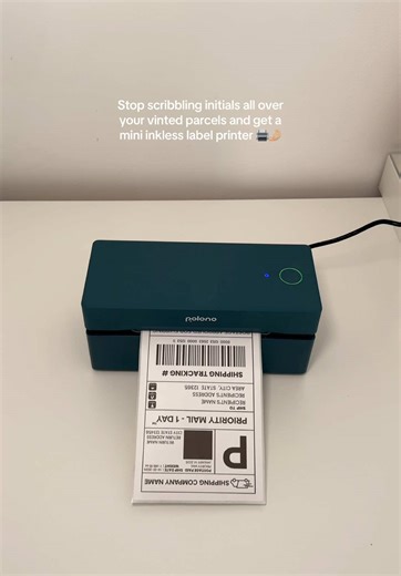Mini Inkless Label Printer for Vinted
