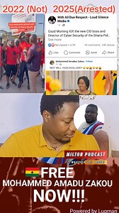 Some people made statements about Nana Addo Dankwa Akufo-Addo in 2022, and none were taken into custody. However, a comment about our grandmother led to an arrest, and the individual is currently being detained by the NIB. Between Nana and John Dramani Mahama , who is displaying dictatorial and intolerant traits? | Atampugbire Milton