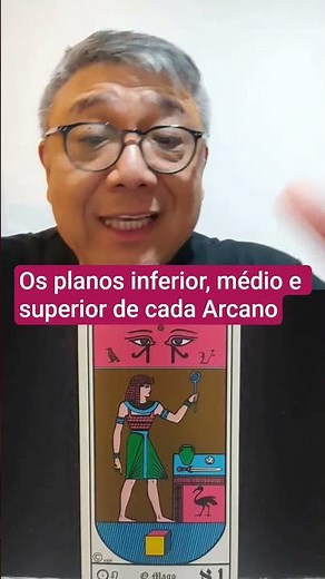 The past, present, and future symbolized in the Major Arcana.