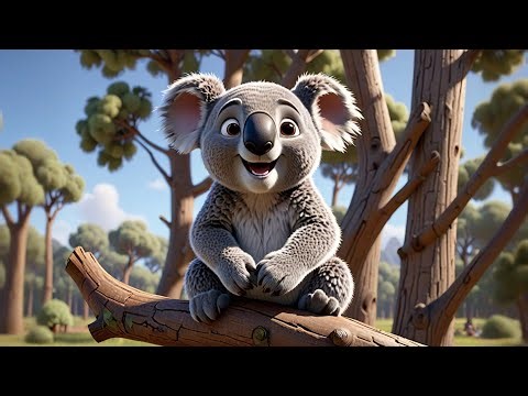 The Koala Who Played in the Tree – Nursery Rhymes Songs for Kids 🐨🌳