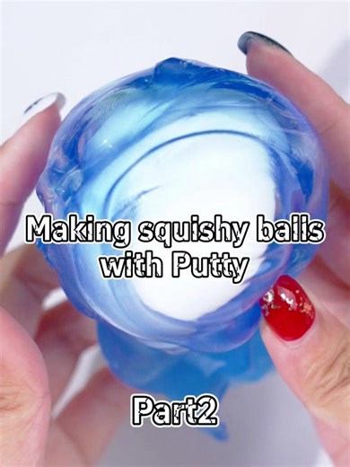 The pink one is softer than the blue one.you can find the making vid in my profile.#slime #putty #blue #fyp #kidstiktok #tiktokslime #slimetok #tiktoktrend #viralditiktok #asmrsounds #slimemixing #DIY #squishymaker #squishy #asmr #upcycling