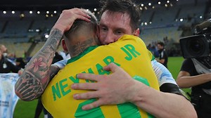 Watch classy Messi console ex-Barcelona pal Neymar after Copa America final
