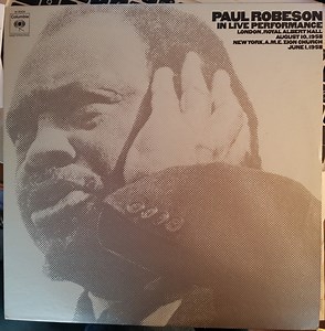 Paul Robeson - In Live Performance