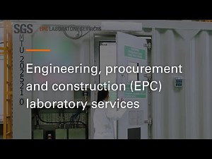 Engineering, procurement and construction (EPC) laboratory services