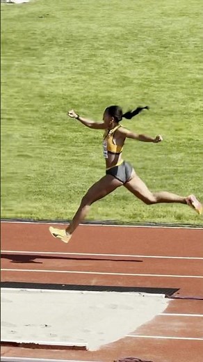 She Makes the Triple Jump Look Effortless 💪✨