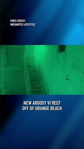 Check this out! Uncharted Lifestyle sent us this video of Alabama’s largest artificial reef.