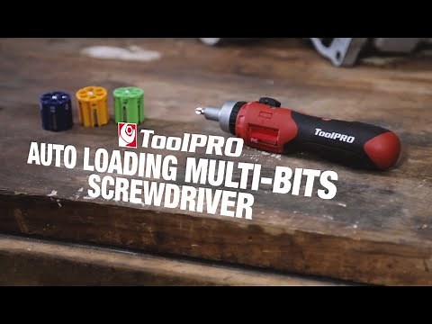 ToolPRO Auto-loading Multi Bits Screwdriver