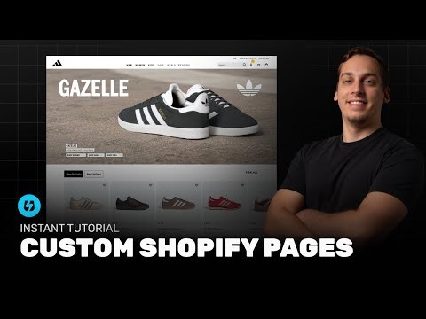 Design a Custom Shopify Page using Instant (Full Build Tutorial)