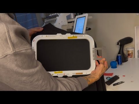 Sweater Embroidery - Mighty Hoop Tutorial