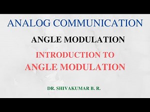 Introduction to Angle Modulation